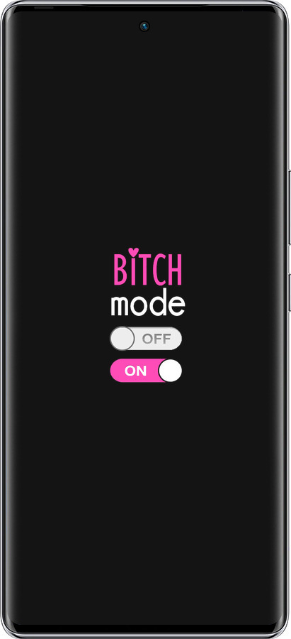 Силиконовый чехол Bitch mode для Infinix Zero 40 5G - 4548u-3822 изображение 