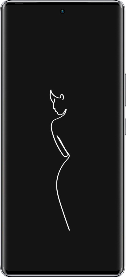 Силиконовый чехол Силуэт1 для Infinix Zero 40 5G - 4590u-3822 изображение 