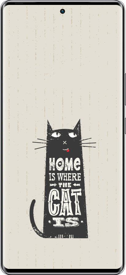 Силіконовий чехол Кіт для Infinix Zero 40 5G - 4671u-3822 изображение 