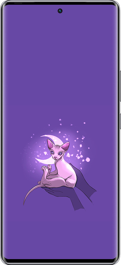 Силиконовый чехол Кот2 для Infinix Zero 40 5G - 4676u-3822 изображение 