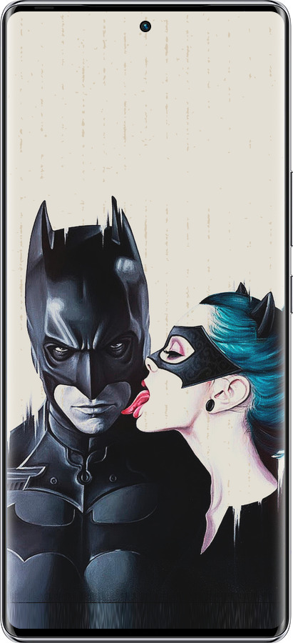 Силиконовый чехол Бэтмен для Infinix Zero 40 5G - 4678u-3822 изображение 