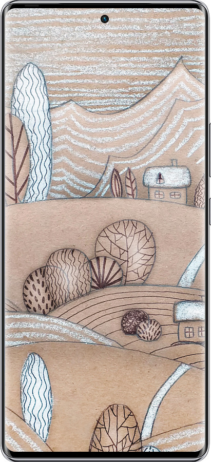 Силиконовый чехол Сказочные холмы для Infinix Zero 40 5G - 4749u-3822 изображение 