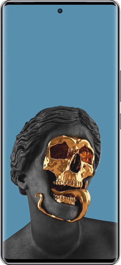 Силиконовый чехол Sculptures для Infinix Zero 40 5G - 4845u-3822 изображение 