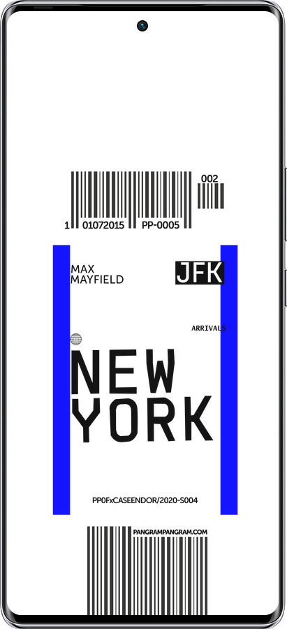 Силиконовый чехол New York для Infinix Zero 40 5G - 4861u-3822 изображение 