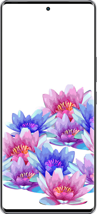 Силиконовый чехол Лотос для Infinix Zero 40 5G - 4862u-3822 изображение 