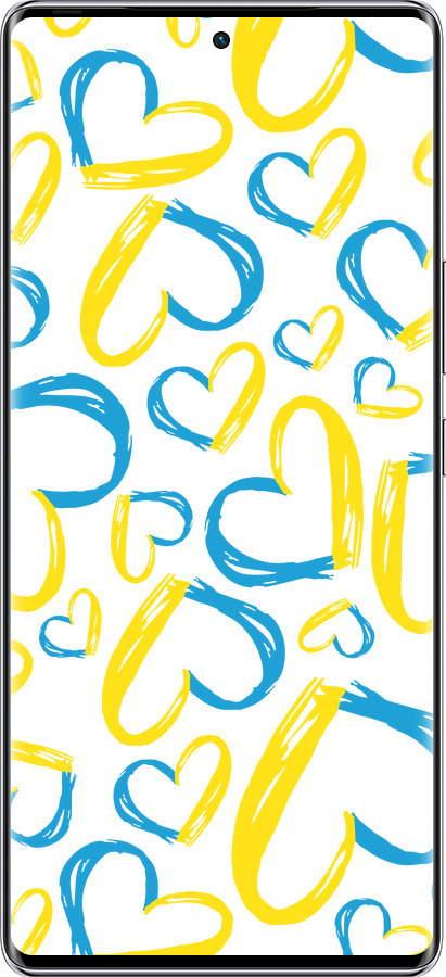 Силиконовый чехол Сердца UA для Infinix Zero 40 5G - 5292u-3822 изображение 