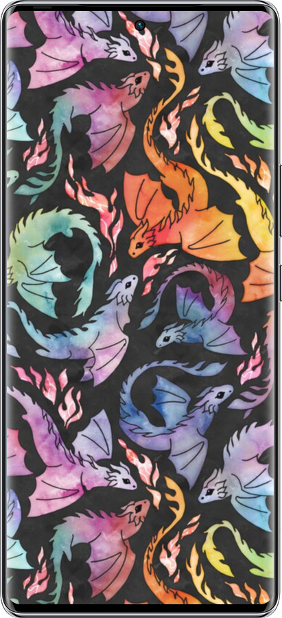 Силиконовый чехол № 5416 для Infinix Zero 40 5G - 5416u-3822 изображение 