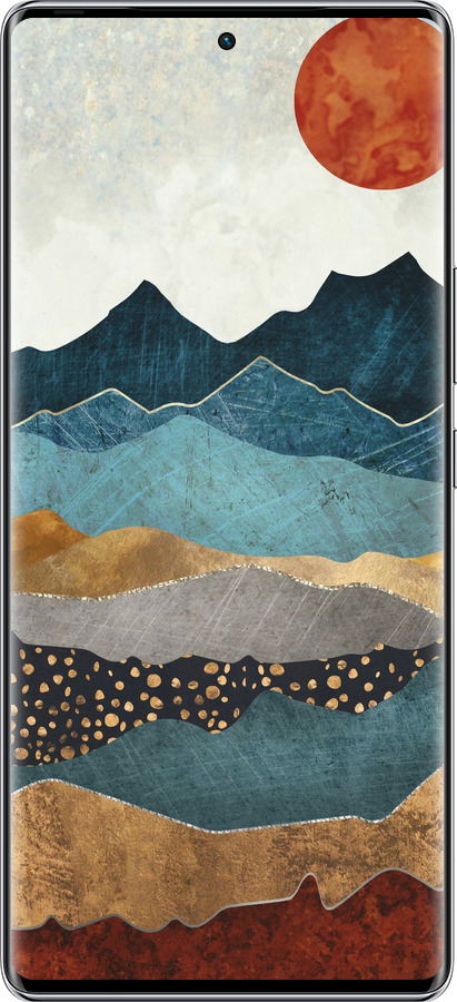 Силиконовый чехол Закат горы для Infinix Zero 40 5G - 5434u-3822 изображение 