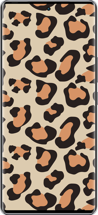 Силиконовый чехол Пятна леопарда v2 для Infinix Zero 40 5G - 5496u-3822 изображение 