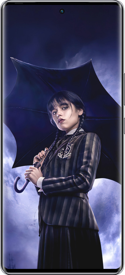 Силиконовый чехол Wednesday v2 для Infinix Zero 40 5G - 5516u-3822 изображение 