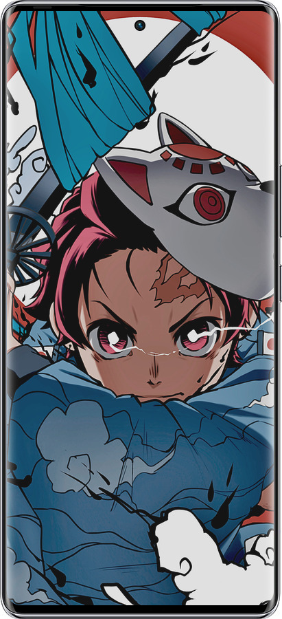 Силиконовый чехол Танджиро Камадо для Infinix Zero 40 5G - 5574u-3822 изображение 