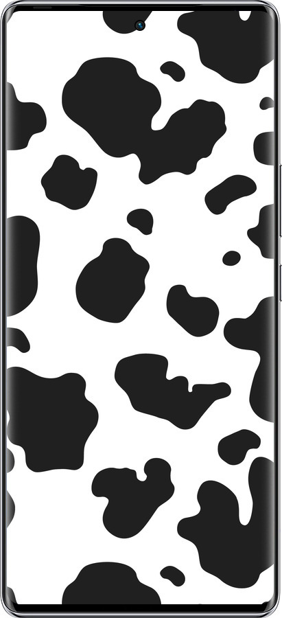 Силиконовый чехол Шкура коровы для Infinix Zero 40 5G - 5576u-3822 изображение 