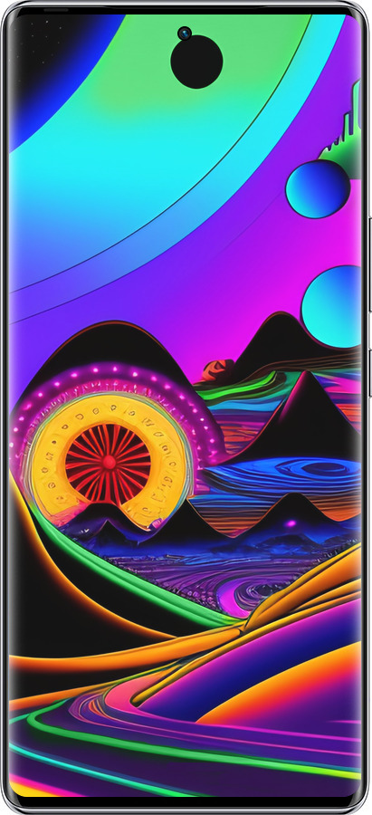 Силіконовий чехол Абстракція v3 для Infinix Zero 40 5G - 5620u-3822 изображение 