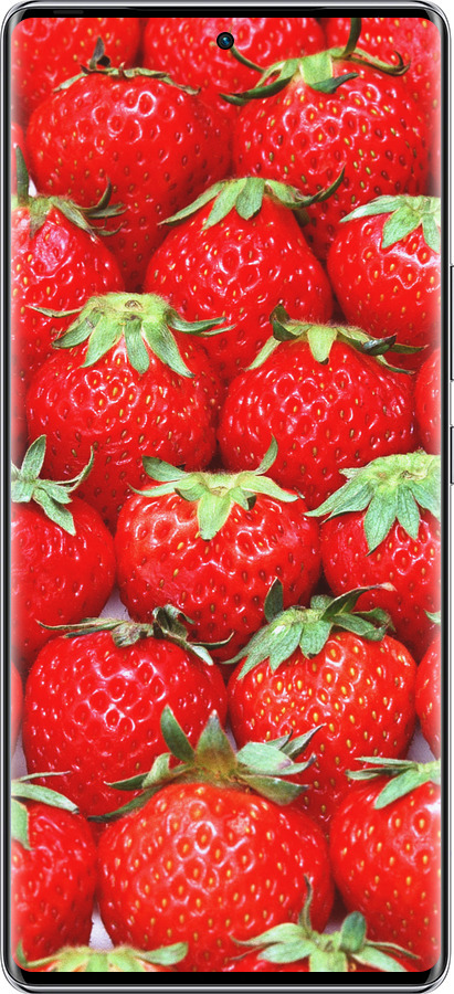 Силиконовый чехол Клубника для Infinix Zero 40 5G - 6020u-3822 изображение 