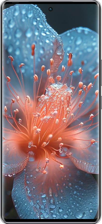 Силиконовый чехол Роса на цветке для Infinix Zero 40 5G - 6039u-3822 изображение 