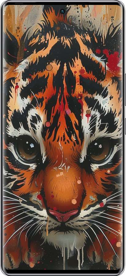 Силиконовый чехол Mini tiger для Infinix Zero 40 5G - 6052u-3822 изображение 