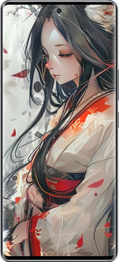 Силиконовый чехол Кицуне для Infinix Zero 40 5G - 6073u-3822 изображение 