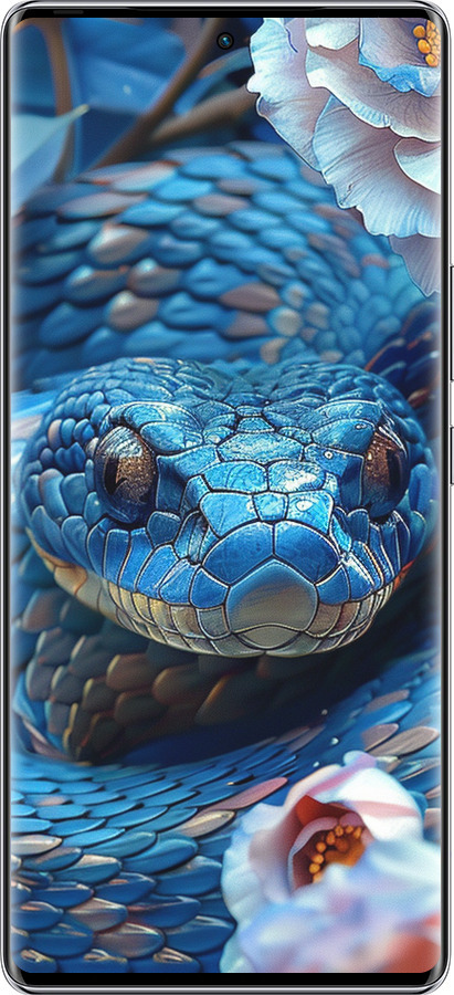 Силіконовий чехол Blue Snake для Infinix Zero 40 5G - 6079u-3822 изображение 