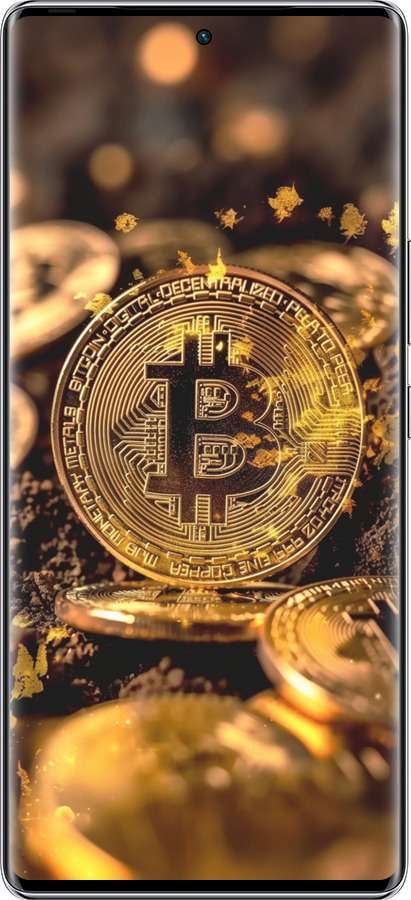 Силиконовый чехол Золотая лихорадка биткойна для Infinix Zero 40 5G - 6089u-3822 изображение 