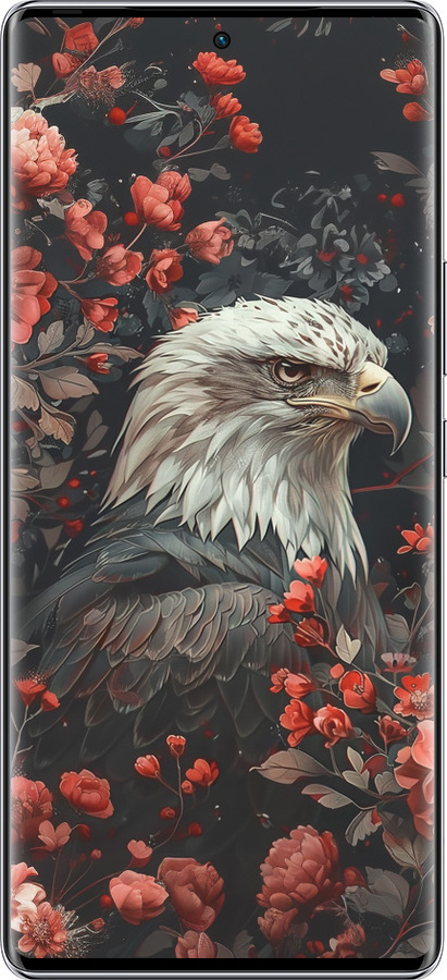 Силиконовый чехол Цветочный страж для Infinix Zero 40 5G - 6102u-3822 изображение 