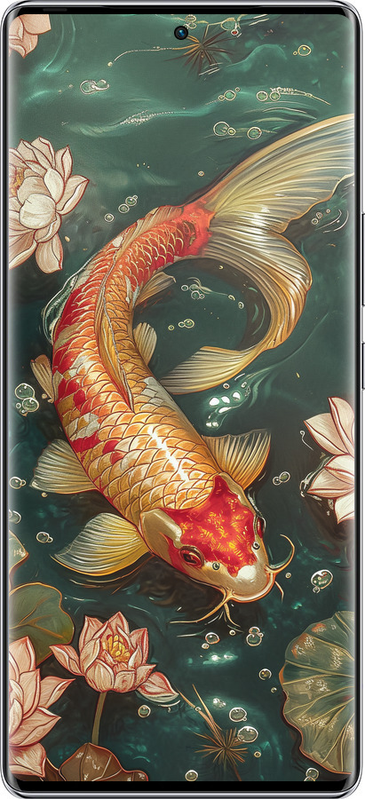 Силиконовый чехол Мелодия Лотоса для Infinix Zero 40 5G - 6106u-3822 изображение 