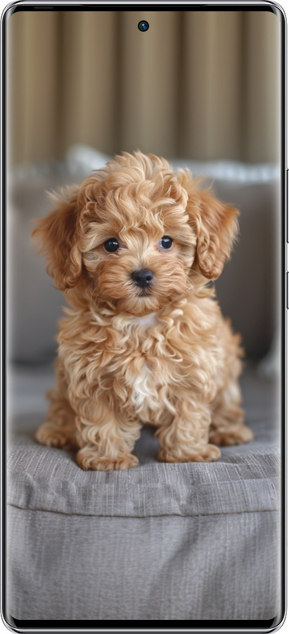 Силиконовый чехол Mini-maltipoo для Infinix Zero 40 5G - 6158u-3822 изображение 