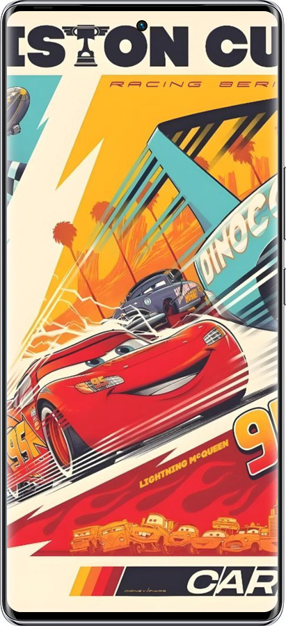 Силіконовий чехол Тачки для Infinix Zero 40 5G - 6288u-3822 изображение 