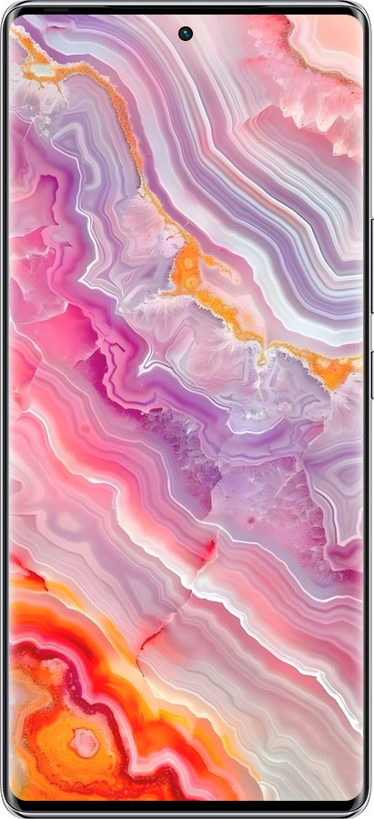 Силиконовый чехол Мрамор 2 для Infinix Zero 40 5G - 6307u-3822 изображение 