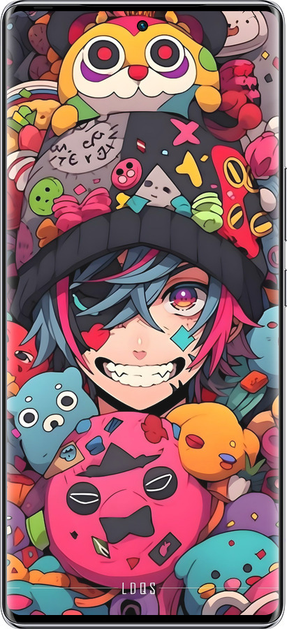 Силиконовый чехол Аниме парень для Infinix Zero 40 5G - 6317u-3822 изображение 