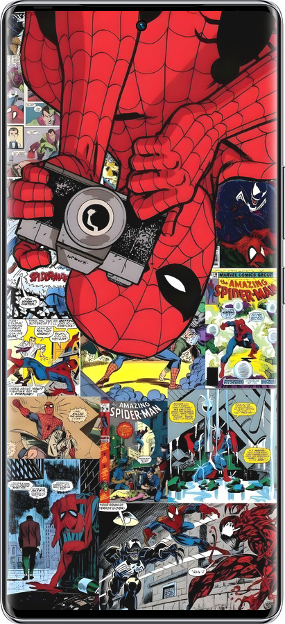 Силиконовый чехол Человек паук 2 для Infinix Zero 40 5G - 6333u-3822 изображение 