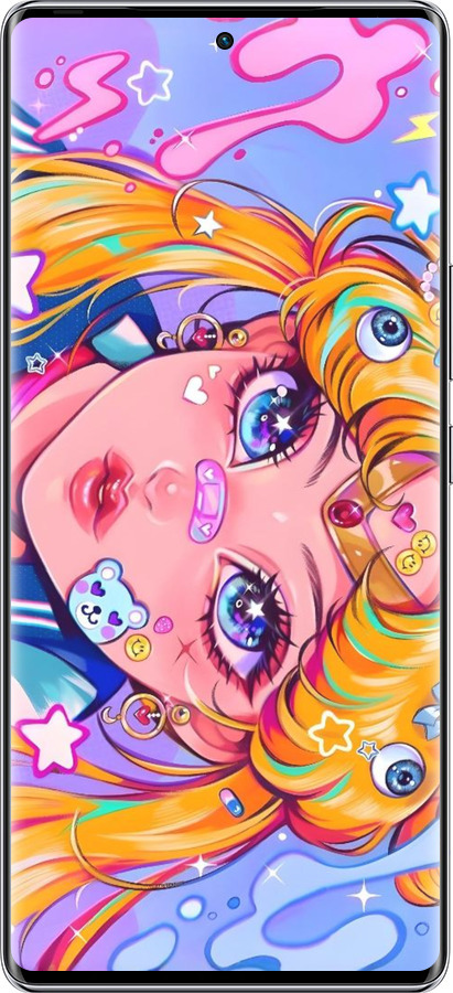 Силиконовый чехол Сейлор Мун 4 для Infinix Zero 40 5G - 6353u-3822 изображение 