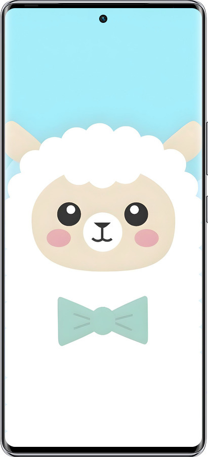 Силиконовый чехол Милый барашек для Infinix Zero 40 5G - 6355u-3822 изображение 