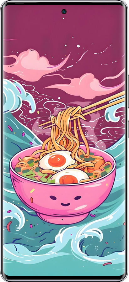 Силиконовый чехол Рамен для Infinix Zero 40 5G - 6360u-3822 изображение 