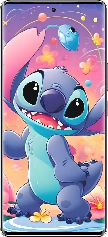 Силіконовий чехол Стич 2 для Infinix Zero 40 5G - 6371u-3822 изображение 