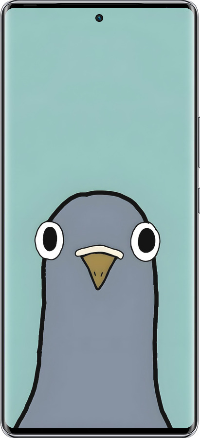 Силиконовый чехол Голубь для Infinix Zero 40 5G - 6388u-3822 изображение 