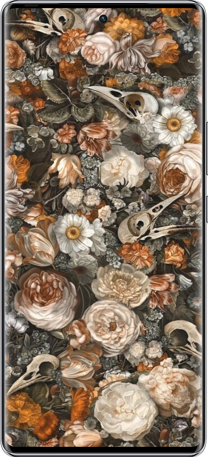 Силиконовый чехол В стиле барокко-мрачный для Infinix Zero 40 5G - 6404u-3822 изображение 