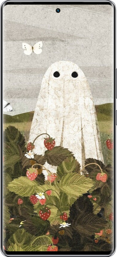 Силиконовый чехол Клубничные поля и привидения для Infinix Zero 40 5G - 6426u-3822 изображение 