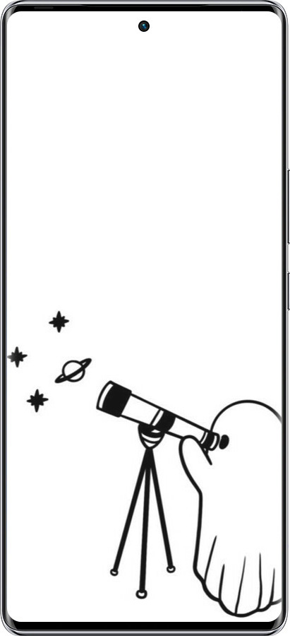 Силиконовый чехол Привидение астроном для Infinix Zero 40 5G - 6444u-3822 изображение 