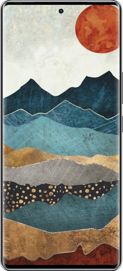 Силиконовый чехол Янтарный закат для Infinix Zero 40 5G - 6475u-3822 изображение 