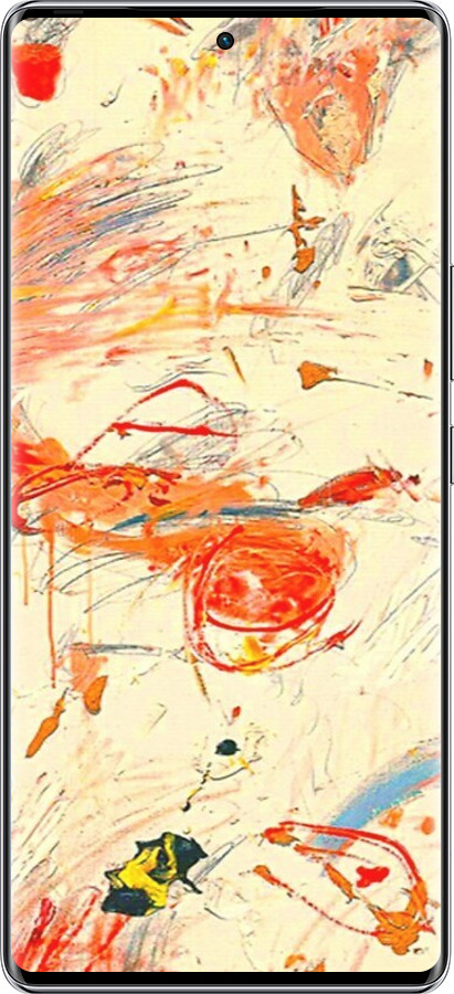 Силиконовый чехол Динамичная картина с хаотичными мазками для Infinix Zero 40 5G - 6540u-3822 изображение 
