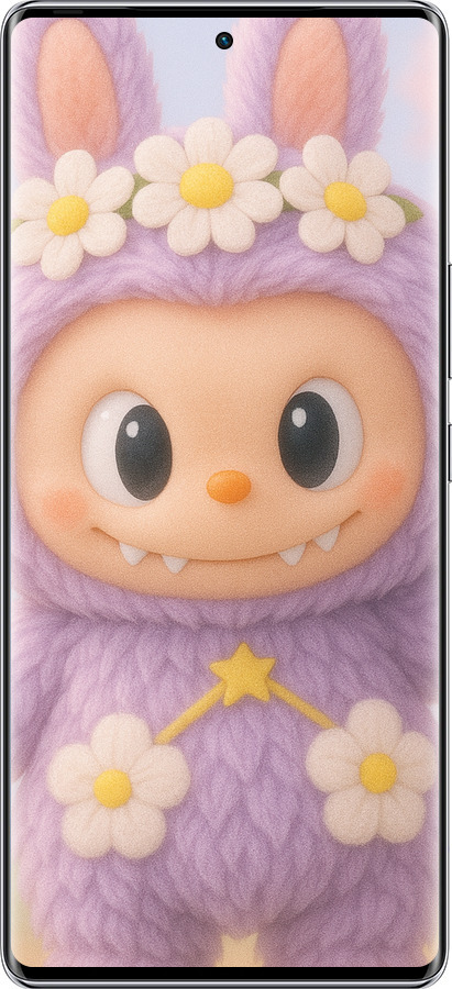 Силиконовый чехол Лабубу 1 для Infinix Zero 40 5G - 6709u-3822 изображение 