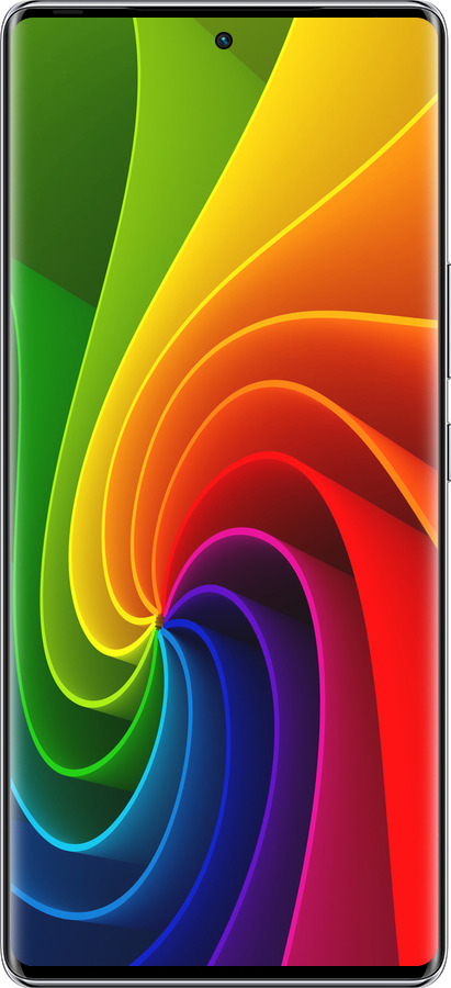 Силиконовый чехол Радужный вихрь для Infinix Zero 40 5G - 747u-3822 изображение 