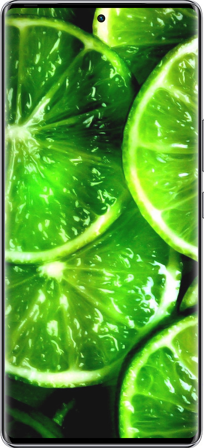 Силиконовый чехол Зелёные дольки лимона для Infinix Zero 40 5G - 852u-3822 изображение 