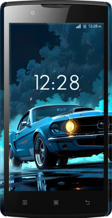 3D пластиковый глянцевый чехол Форд мустанг для Lenovo A2010 - 6374c-216 изображение 
