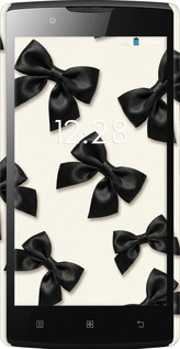 3D пластиковый глянцевый чехол Dark Coquette для Lenovo A2010 - 6765c-216 изображение 