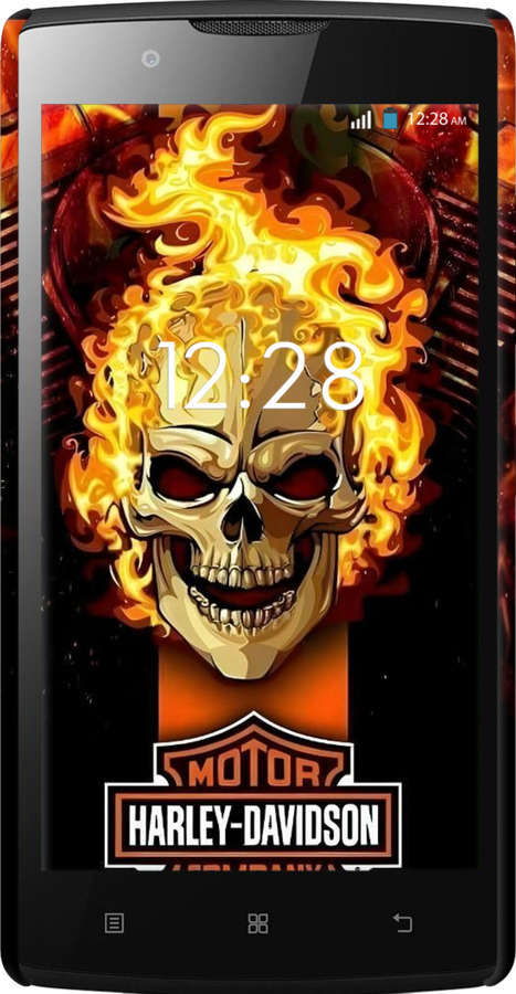 3D пластиковый глянцевый чехол Харлей девидсон для Lenovo A2010 - 6370c-216 изображение 