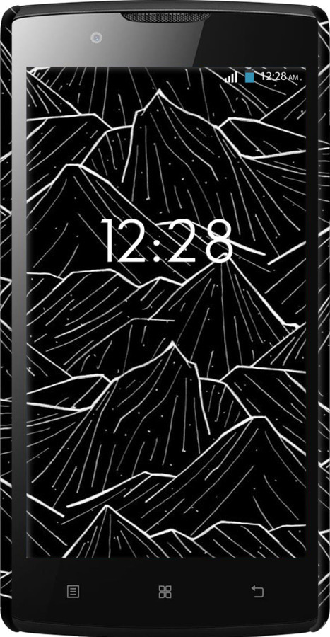 3D пластиковий глянцевий чехол Із зображенням Темних гір для Lenovo A2010 - 6489c-216 изображение 