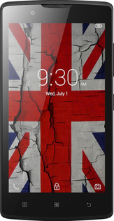 Силиконовый чехол Флаг Великобритании 2 для Lenovo A2010 - 387u-216 изображение 