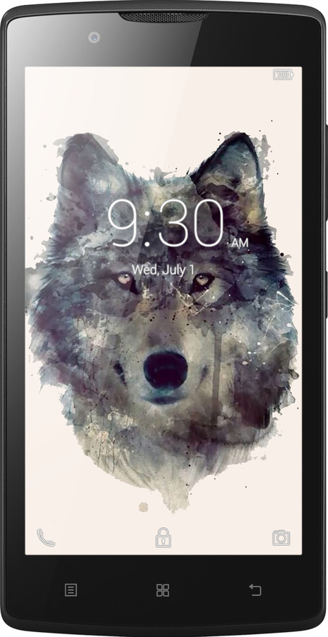 Силиконовый чехол Волк-арт для Lenovo A2010 - 4163u-216 изображение 