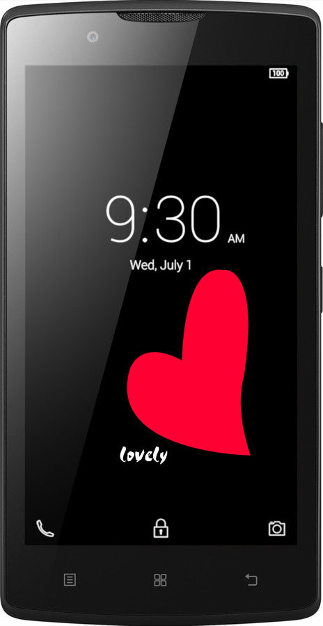 Силиконовый чехол Lovely для Lenovo A2010 - 4580u-216 изображение 